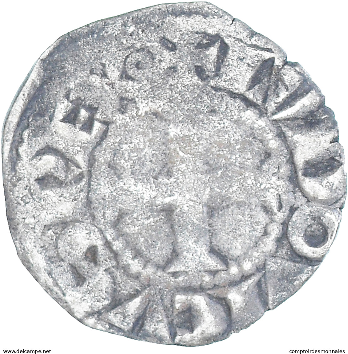 Monnaie, France, Louis VIII-IX, Denier Tournois, 1223-1244, TB, Billon - 1226-1270 Lodewijk IX De Heilige