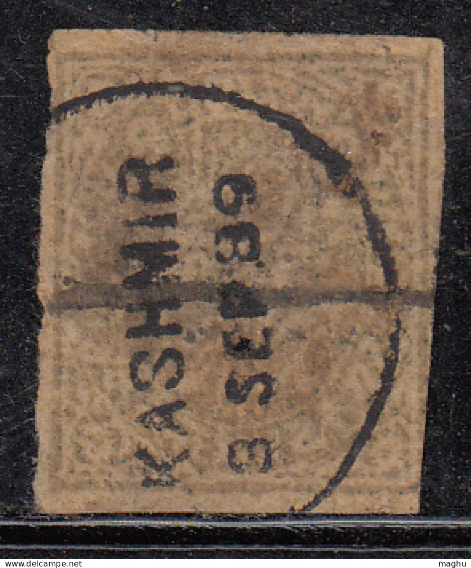 Jammu And Kashmir  Used 1878 - 1893, British India, (cond., Pin Hole) - Jummo & Cachemire