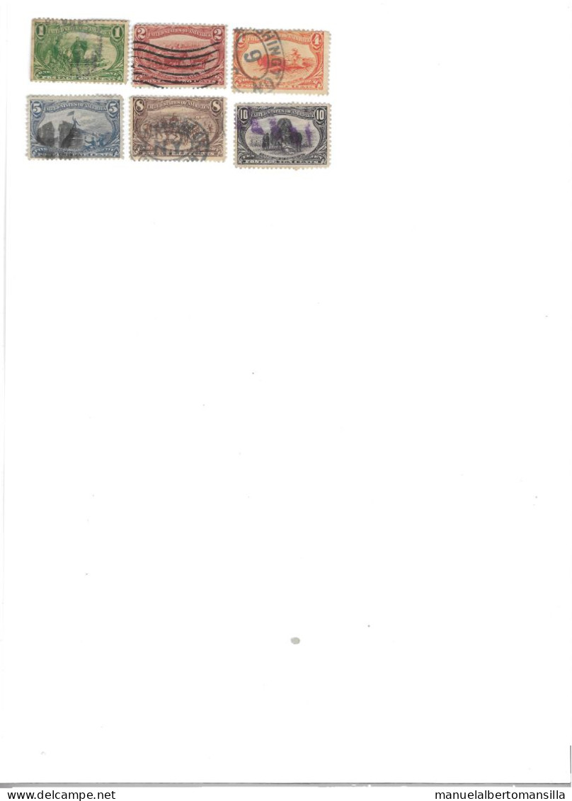 MYSTIC 614/6*MH* - Unused Stamps