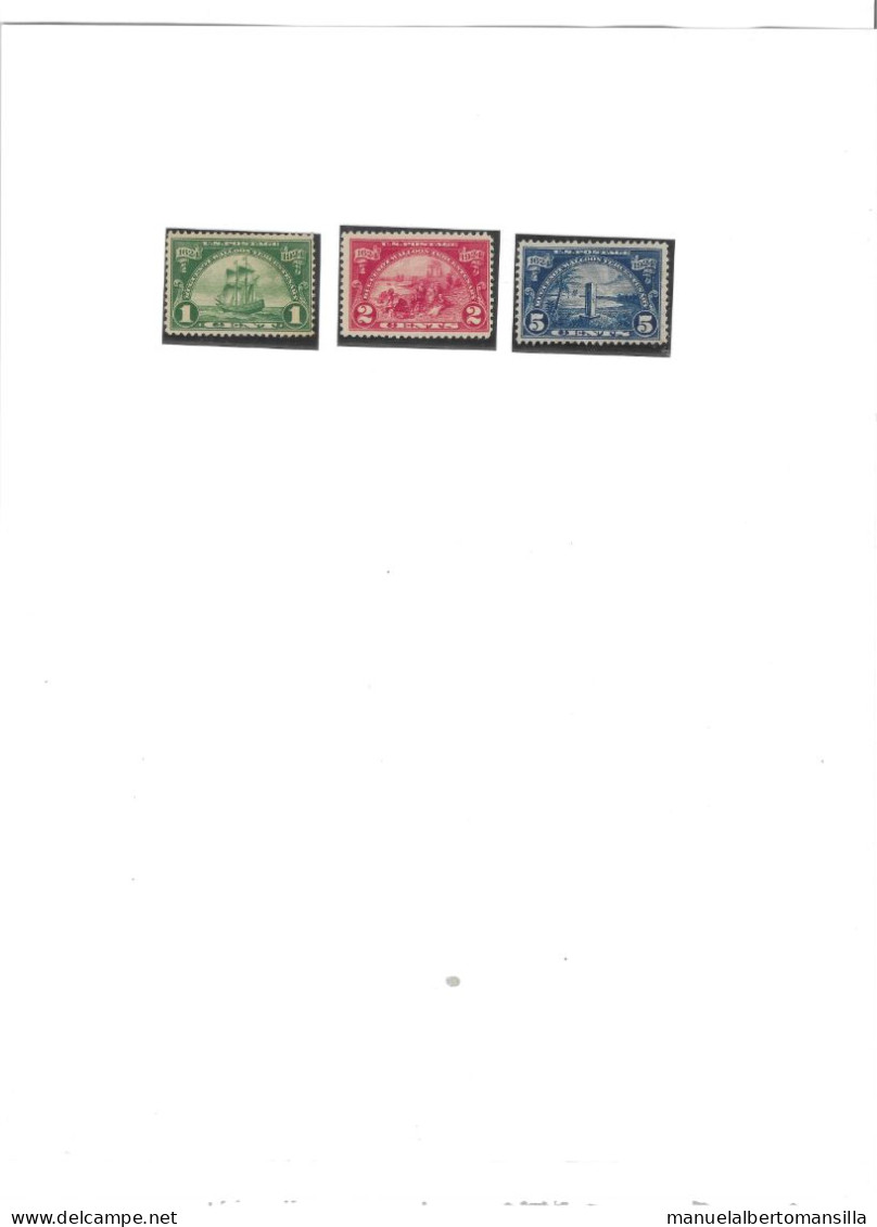 MYSTIC 614/16*MH* - Unused Stamps