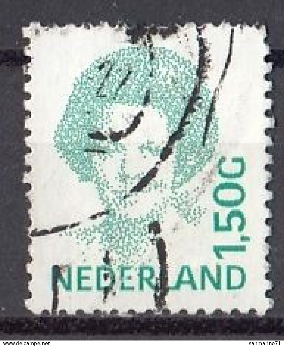 NETHERLANDS 1648,used,falc Hinged - Oblitérés