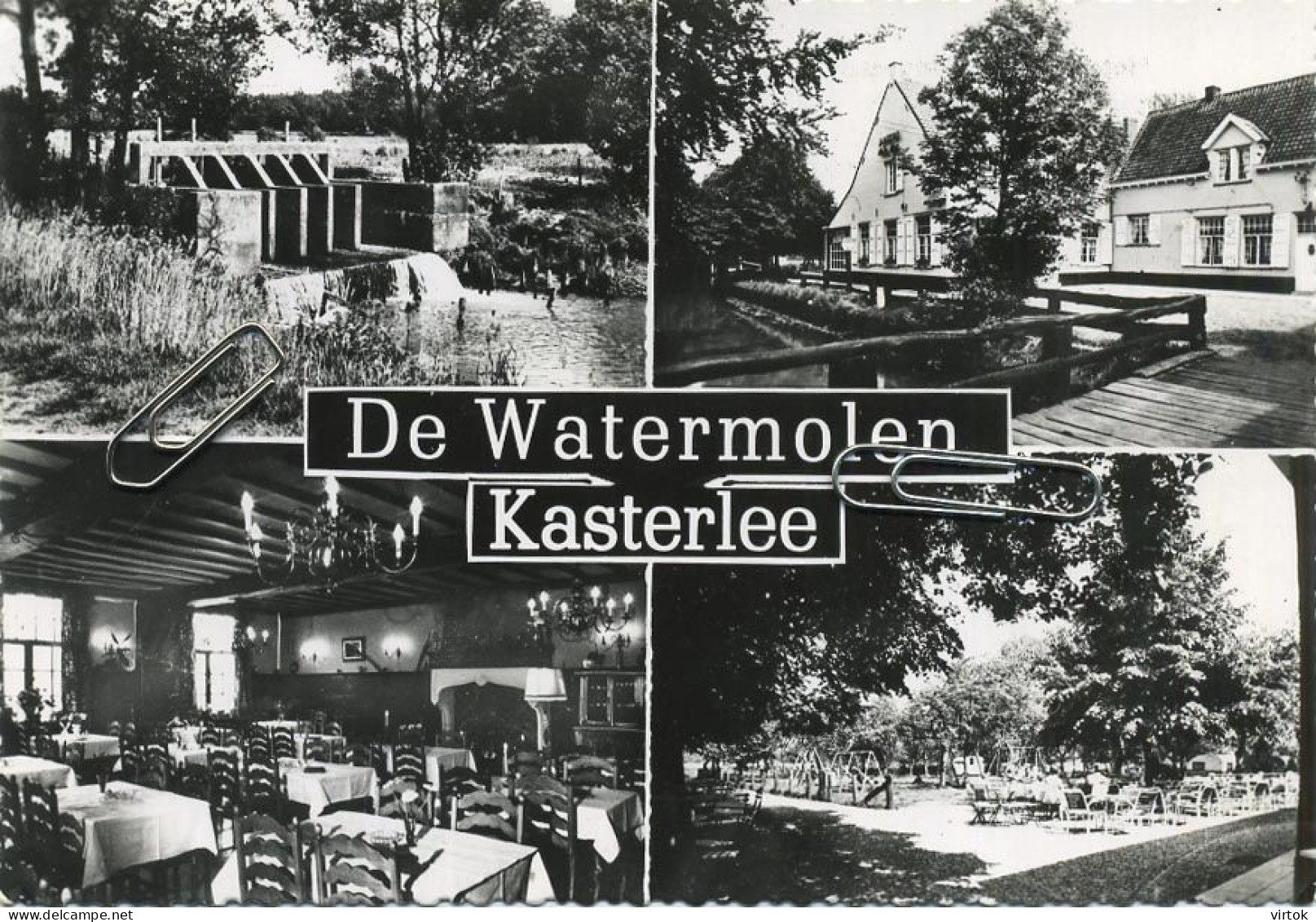 Kasterlee  :  De Watermolen   ( 15 X 10.5 Cm )   Met Zegels - Kasterlee