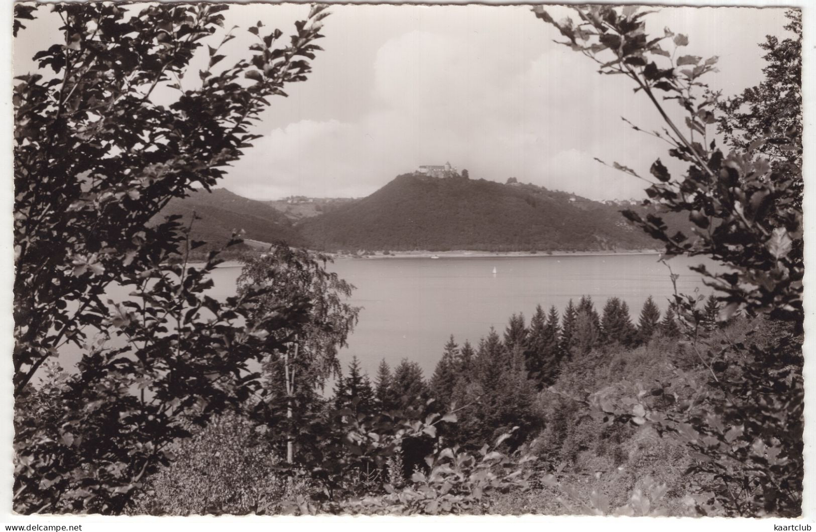 Edersee Mit Blick Auf Das Schloß Waldeck - (Deutschland) - Edersee (Waldeck)