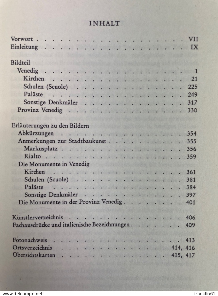 Kunstdenkmäler In Italien. 2 Bände. - Architektur