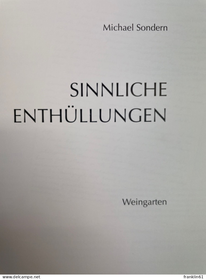 Sinnliche Enthüllungen. - Fotografía