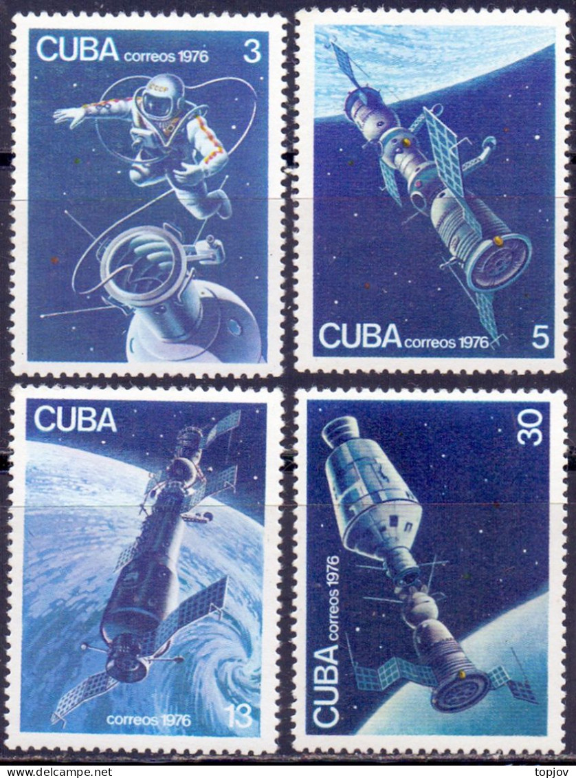 CUBA - SPACE- **MNH - 1976 - North  America