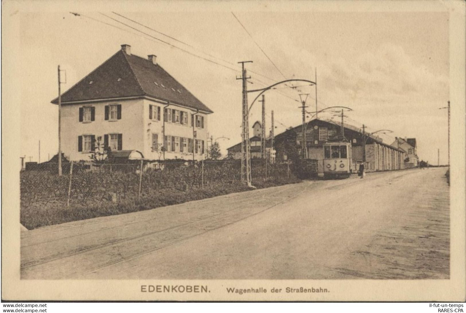 ALLEMAGNE - EDENKOBEN - Wagenhalle Der Strabenbahn - Edenkoben