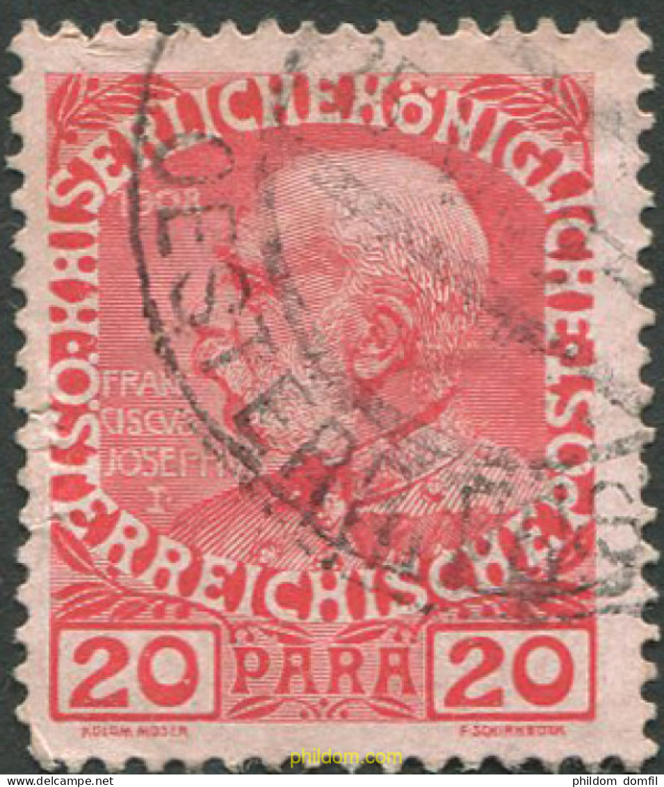 667404 USED LEVANTE 1908 LEVANTE AUSTRIACO - Altri - Europa