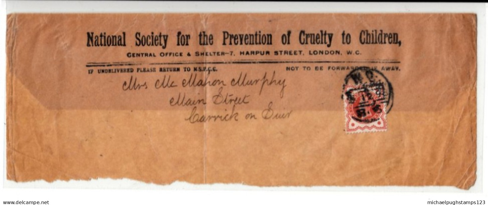 G.B. / Perfins / Prevention Of Cruelty To Children - Unclassified