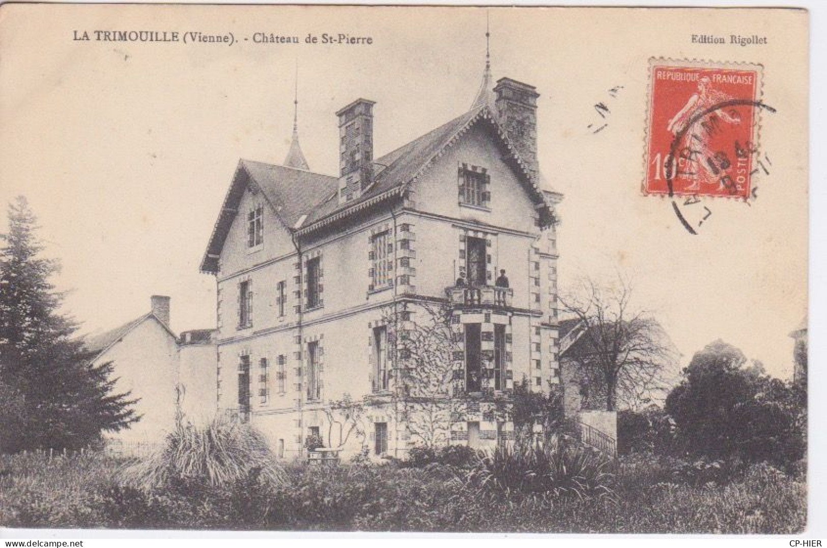 86 - VIENNE - LA TRIMOUILLE - CHATEAU DE ST PIERRE - BELLE VILLA - La Trimouille