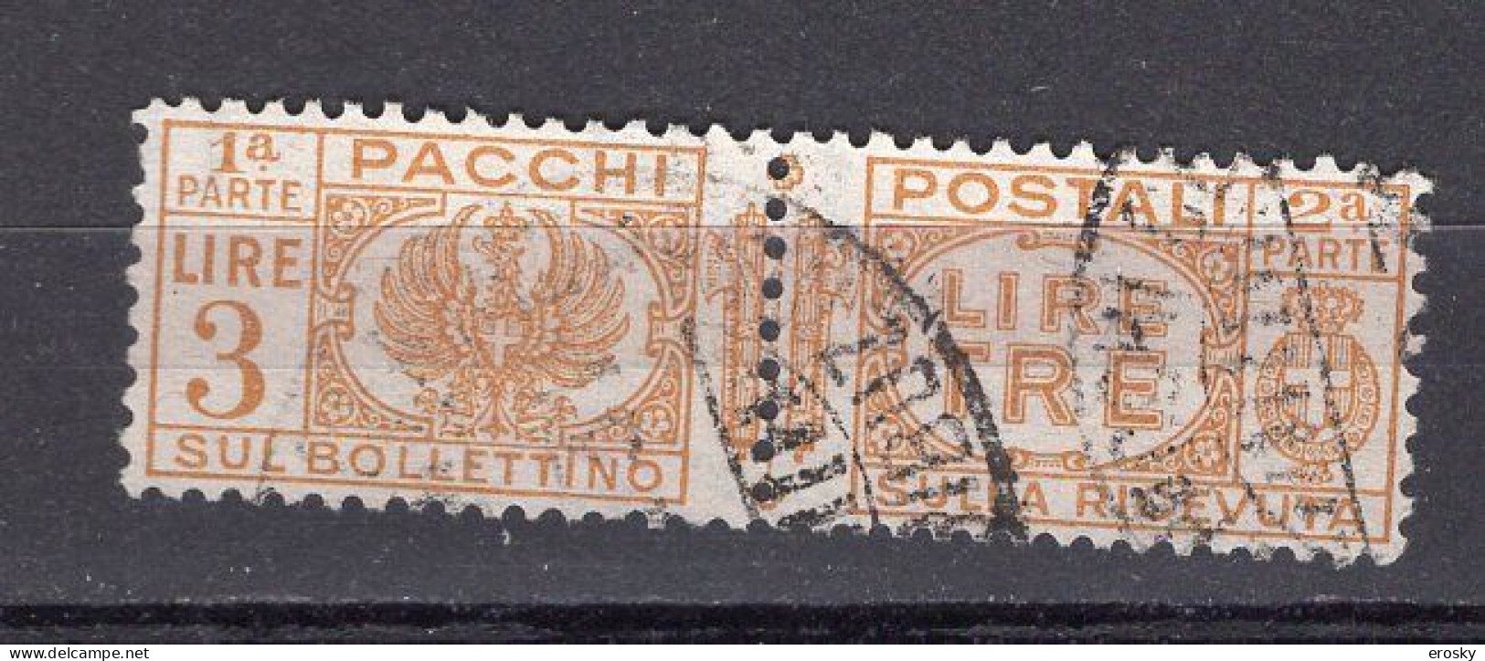 Z6090 - ITALIA REGNO PACCHI SASSONE N°32 - Pacchi Postali