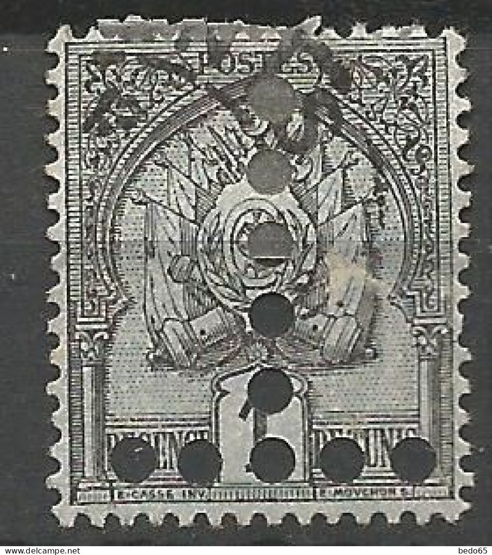TUNISIE TAXE N° 9a OBL / Used - Strafport