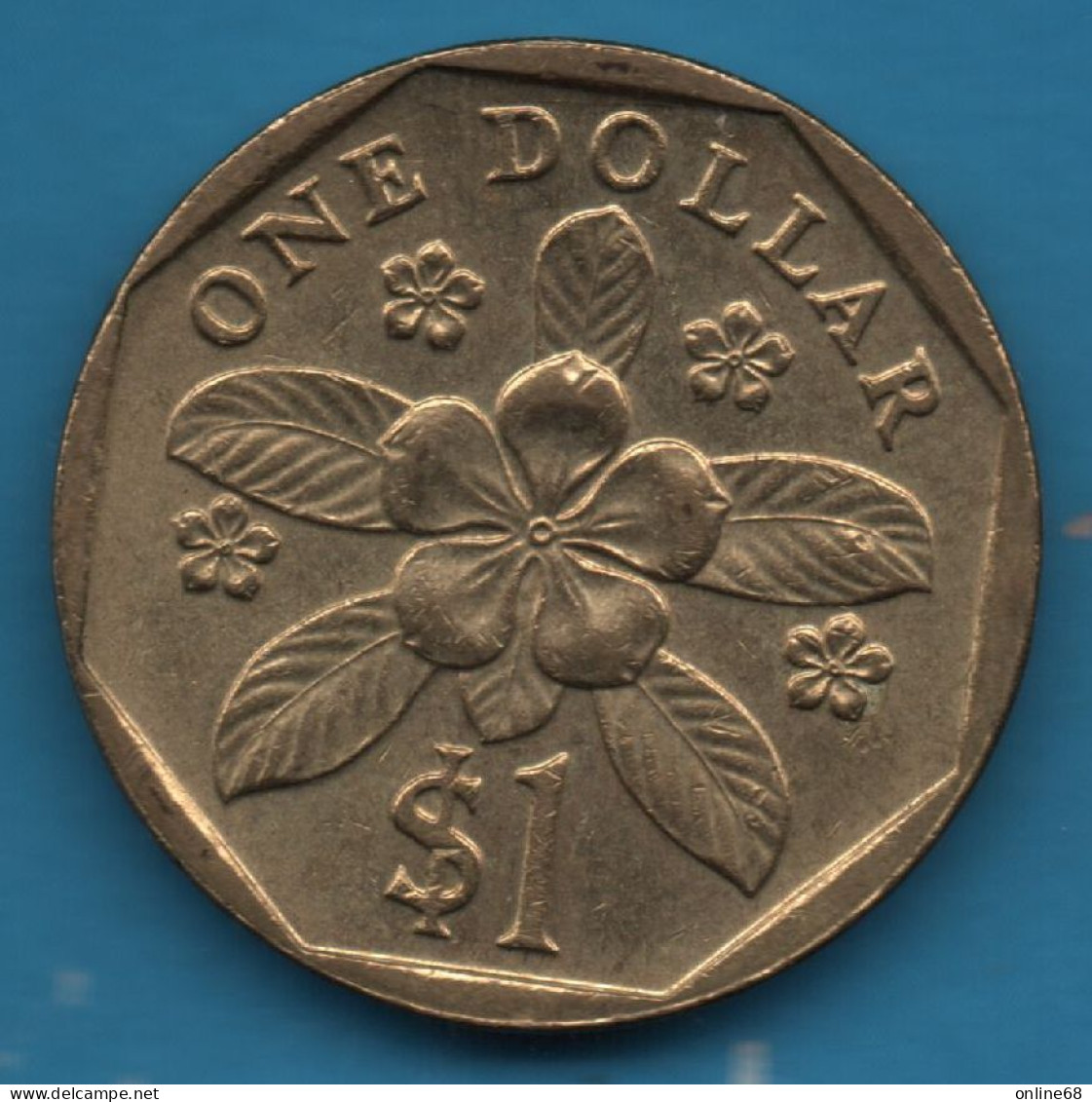 SINGAPORE 1 DOLLAR 1989 KM# 54b SINGAPURA - Singapore