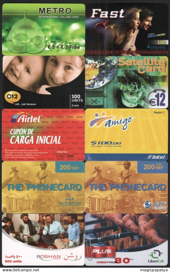 Phonecards Lot (48 Pcs) - Colecciones