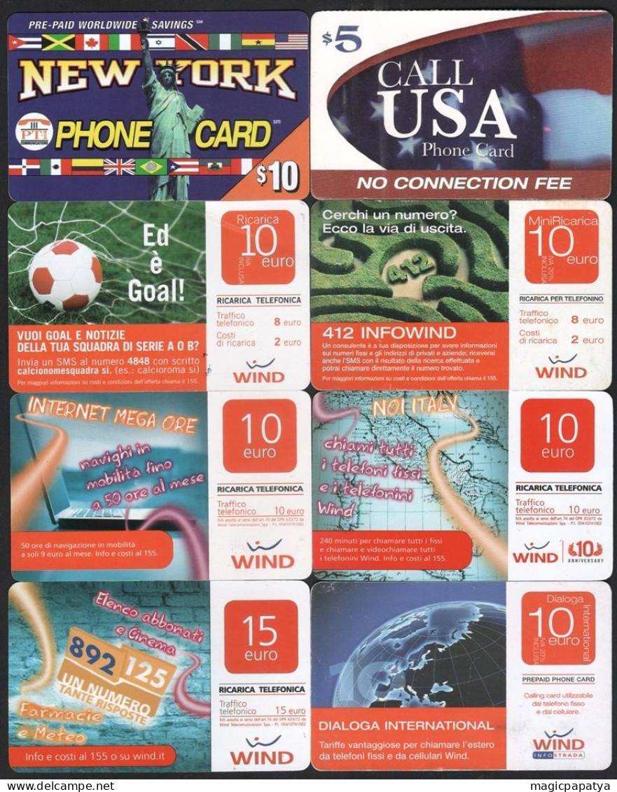 Phonecards Lot (48 Pcs) - Collezioni