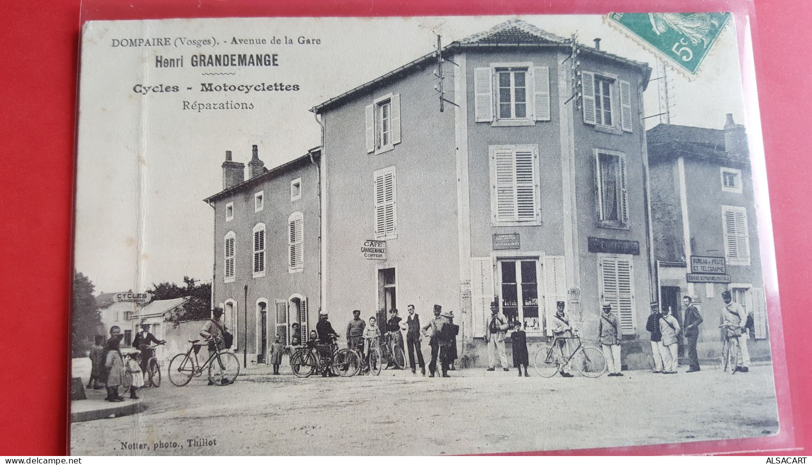Dompaire , Cycles Motocycles Réparation Henri Grandemange , Avenue De La Gare - Dompaire