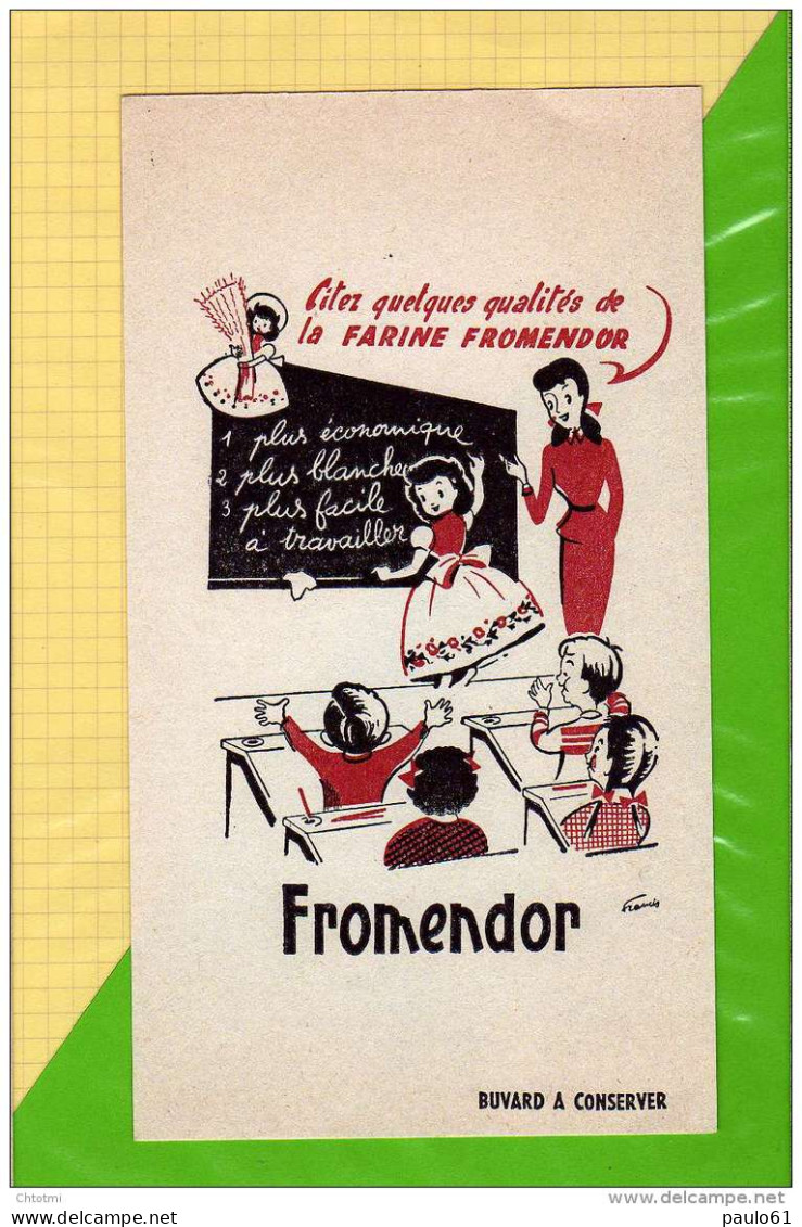 Buvard &amp; Blotting Paper : FROMENDOR La Classe - Sucreries & Gâteaux
