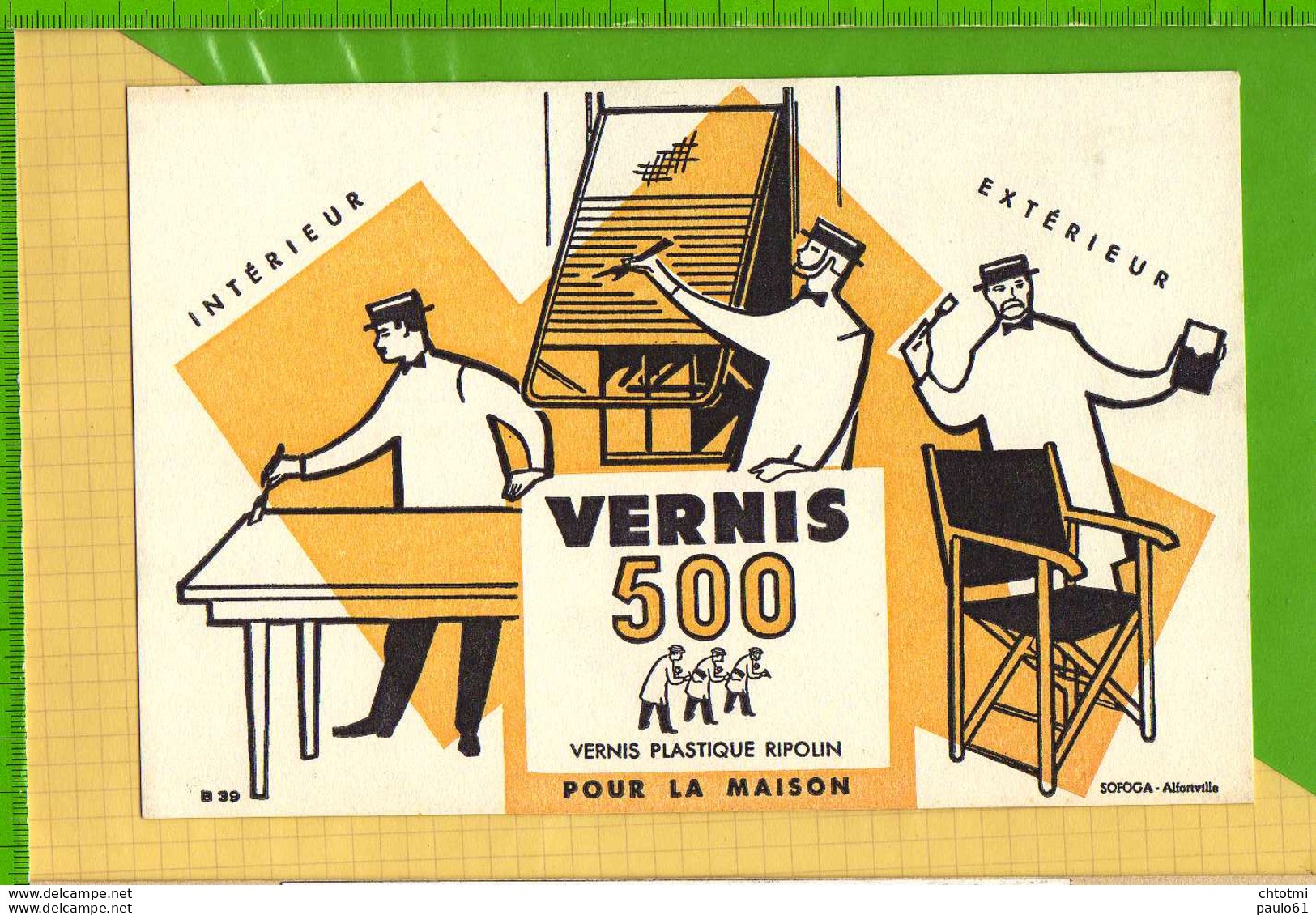 Buvard & Blotting Paper :Vernis 500 Pour La Maison - Peintures