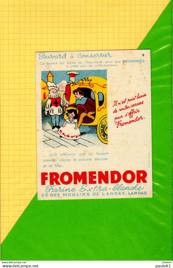 BUVARD & Blotting Paper :FROMENDOR N°  8 - Sucreries & Gâteaux