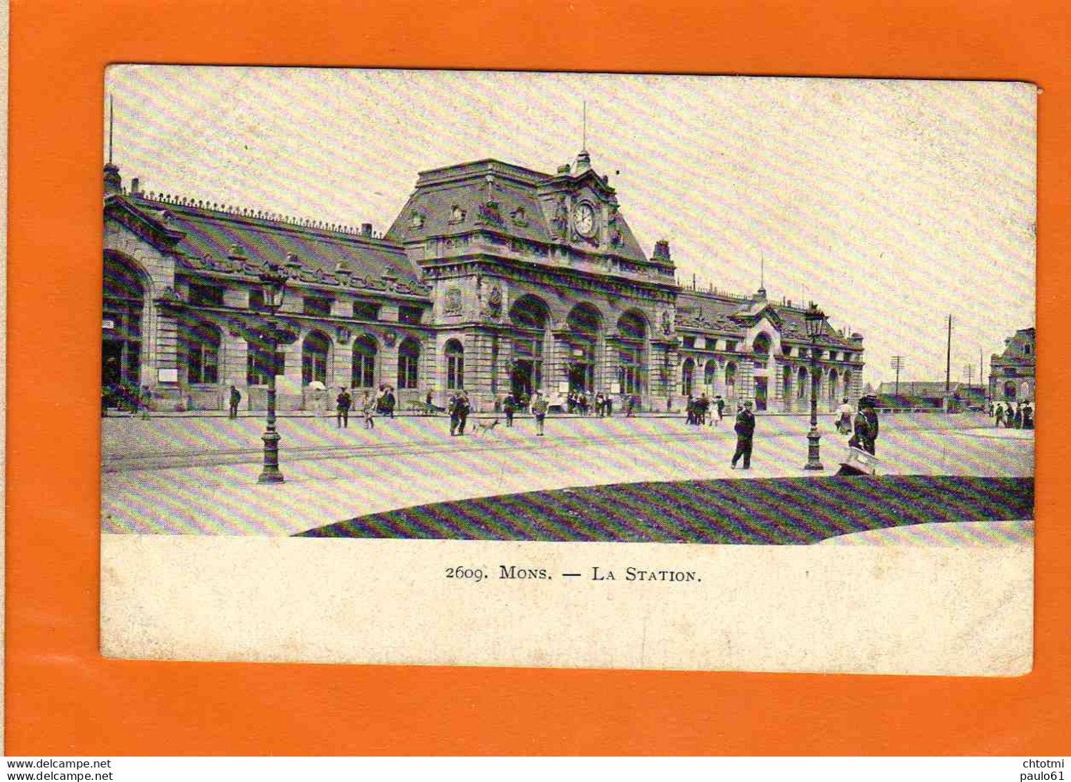 CPA :MONS 2609 La Station Belle Animation - Mons