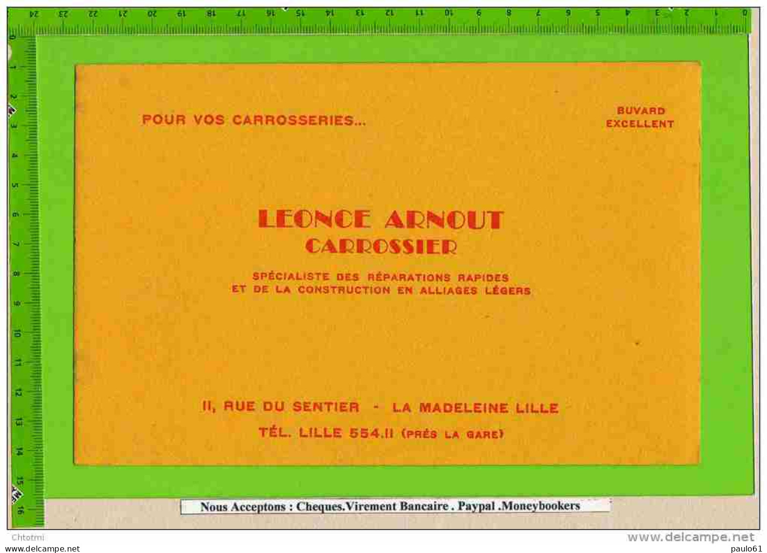 BUVARD : Reparation Carosserie Automobile Leonce Arnout : La Madeleine  Lille - Automobil