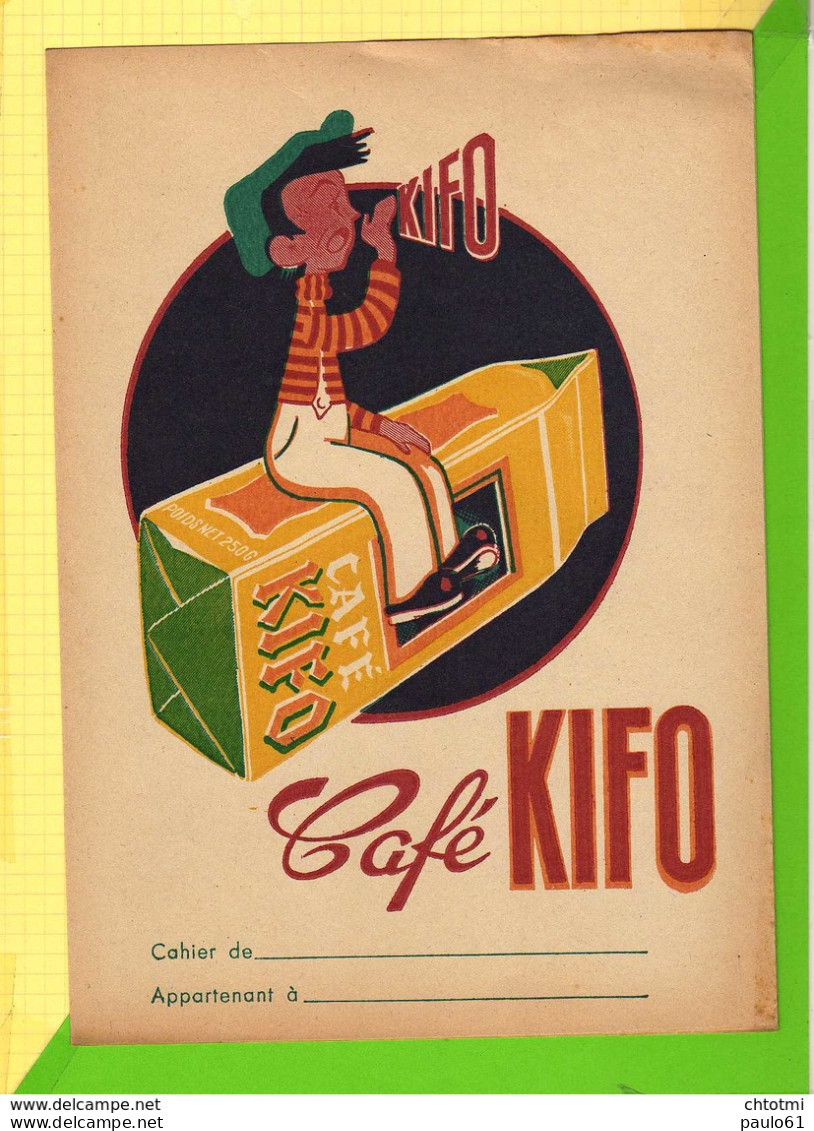 PROTEGE CAHIER   : Cafe KIFO - Protège-cahiers
