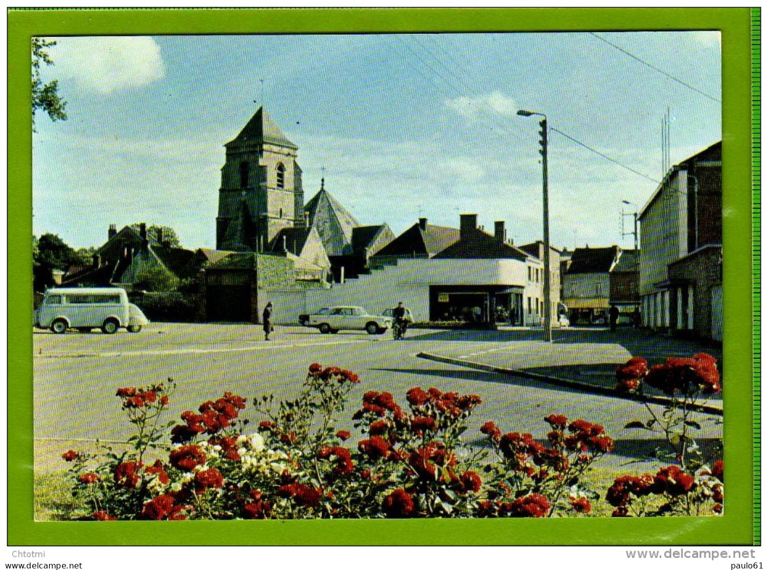 BARLIN Placedu 8 Mai 1945  Animation Voiture - Barlin