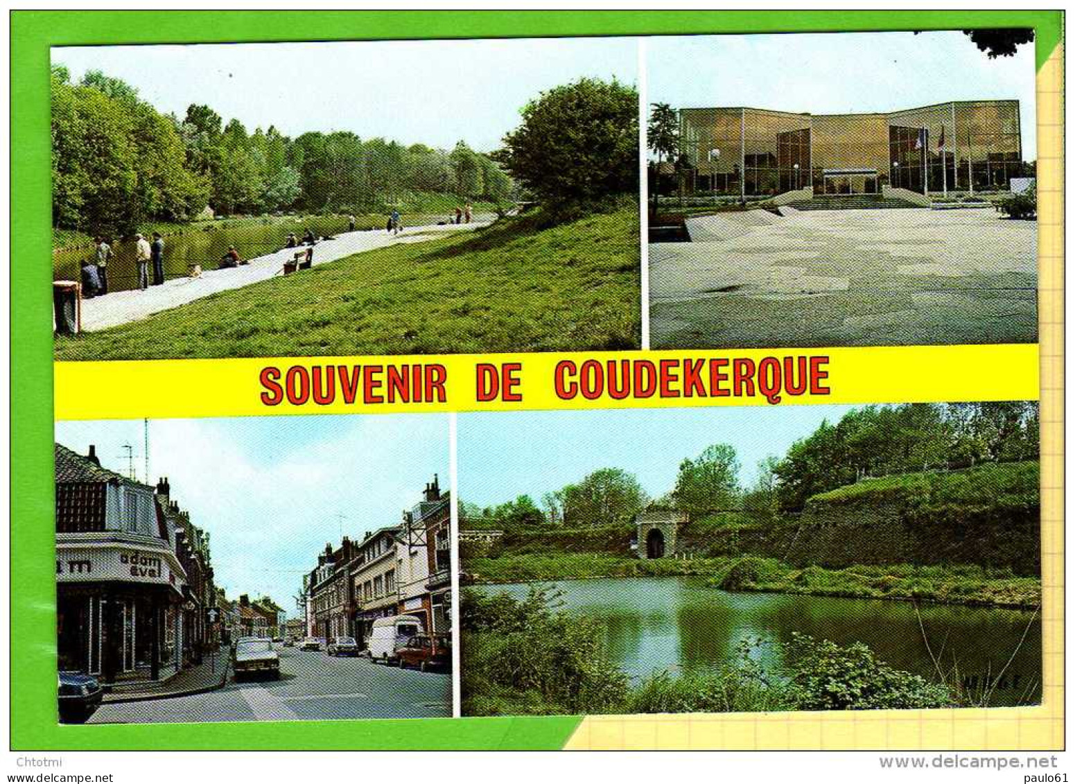 COUDEKERQUE BRANCHE  Souvenir Le Fort La Mairie - Coudekerque Branche