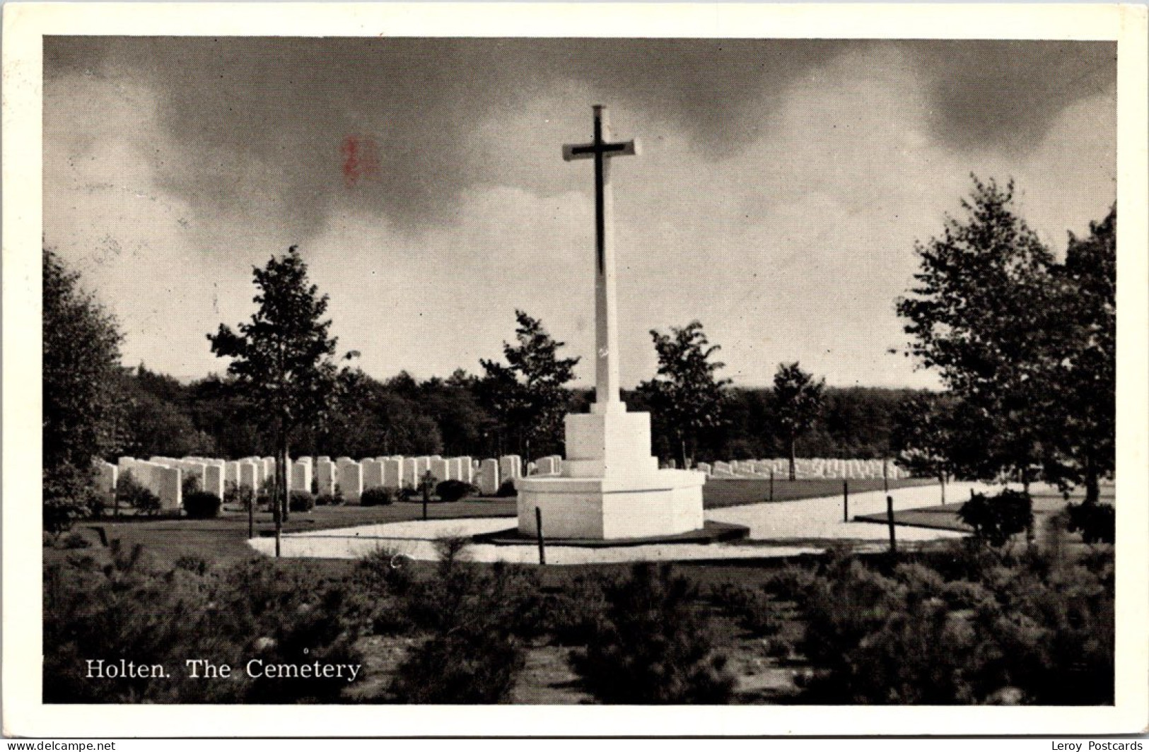 #3506 - Holten, The Cemetery 1953 (OV) - Holten