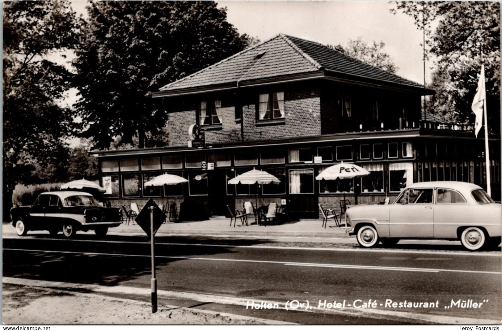 #3512 - Holten, Hotel-Café-Restaurant 'Muller' 1959 (OV) - Holten