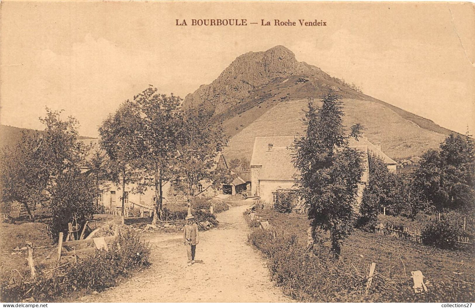 63-LA-BOURBOULE- LA ROCHE VENDEIX - La Bourboule