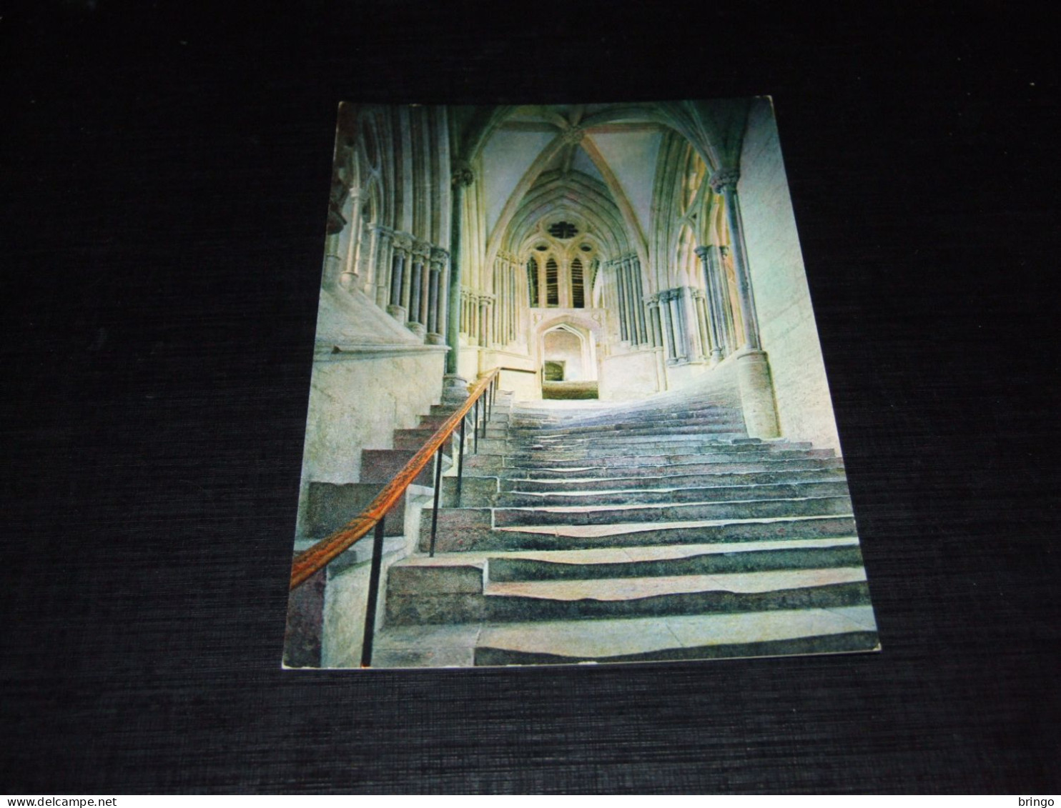 62845-             ENGLAND, WELLS CATHEDRAL, SOMERSET, THE STAIRS TO THE CHAPTER HOUSE - Wells