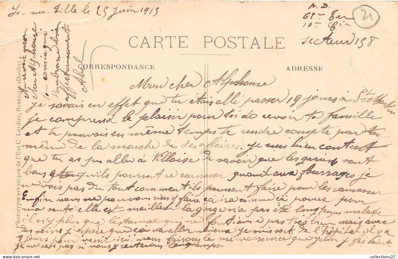 21-IS-SUR-TILLE- BUREAU DE POSTE - Is Sur Tille