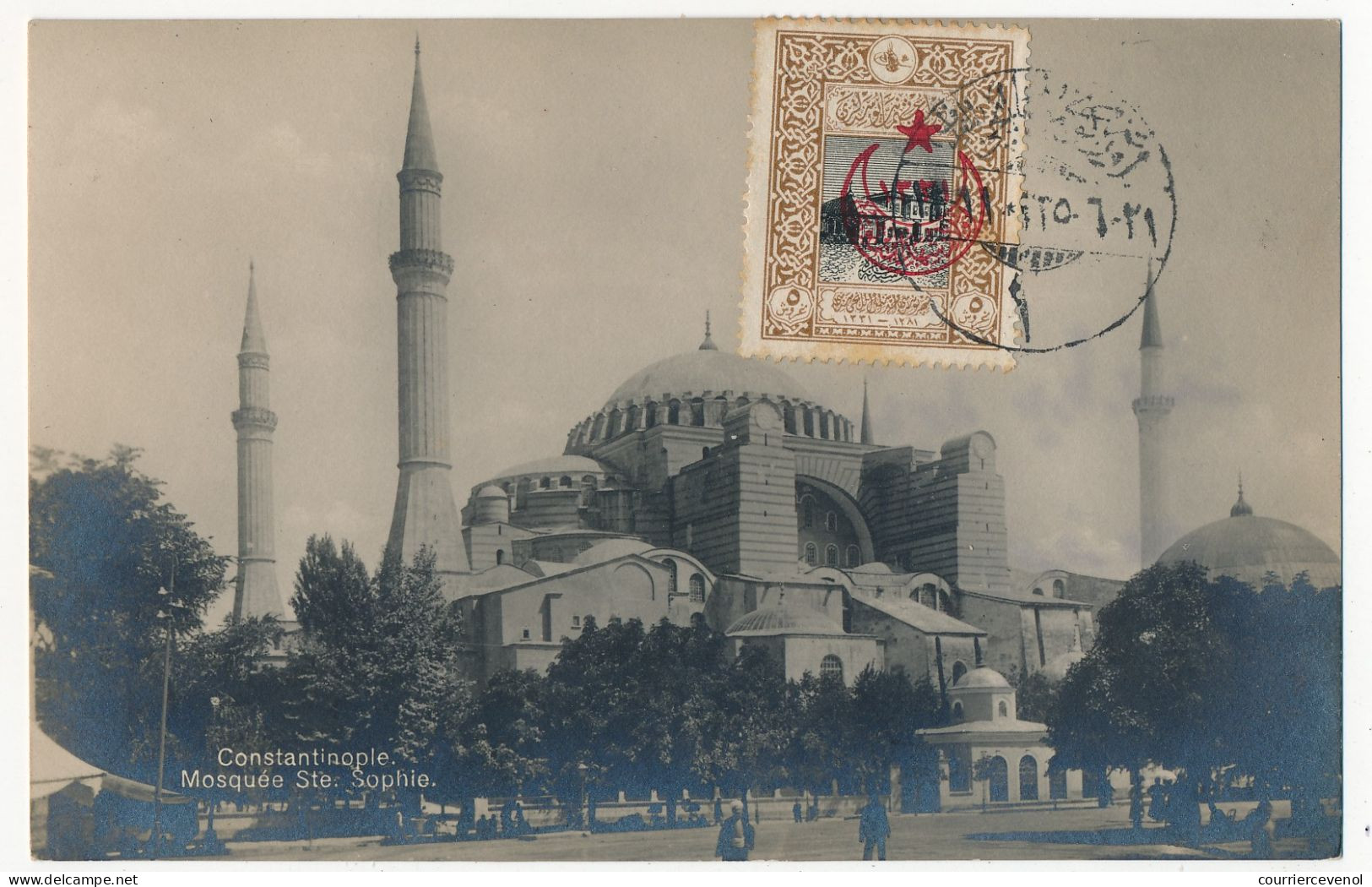 CPA - CONSTANTINOPLE (Turquie) - Mosquée Sainte Sophie - Turkije