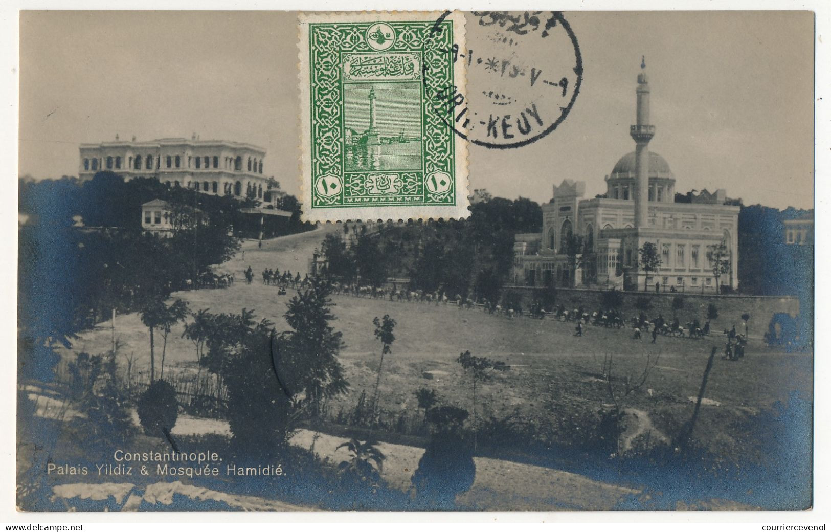 CPA - CONSTANTINOPLE (Turquie) - PalaisYildiz Et Mosquée Hamidié - Turkije