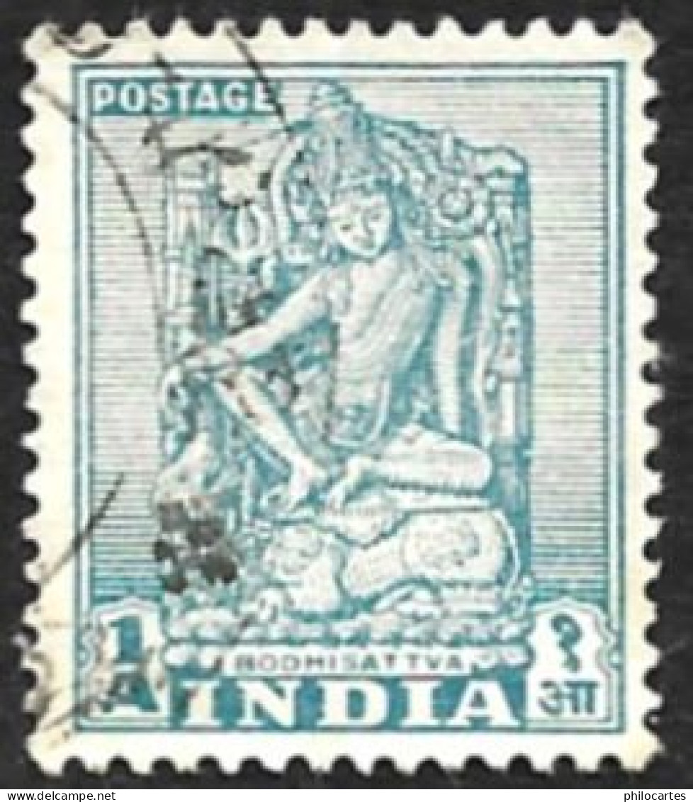 INDE   1951-  YT  34 -   Bodhissatva   - Oblitéré - Used Stamps