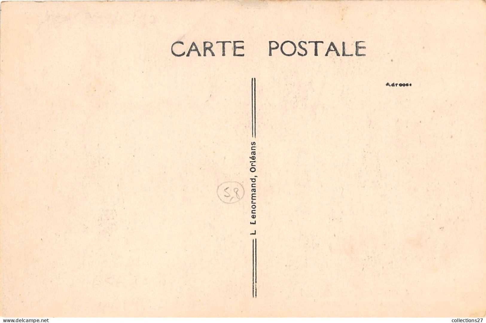 41-MARCHENOIR- CARNAVAL DE 1927- 6eme CHAR LE CLAIR DE LUNE - Marchenoir