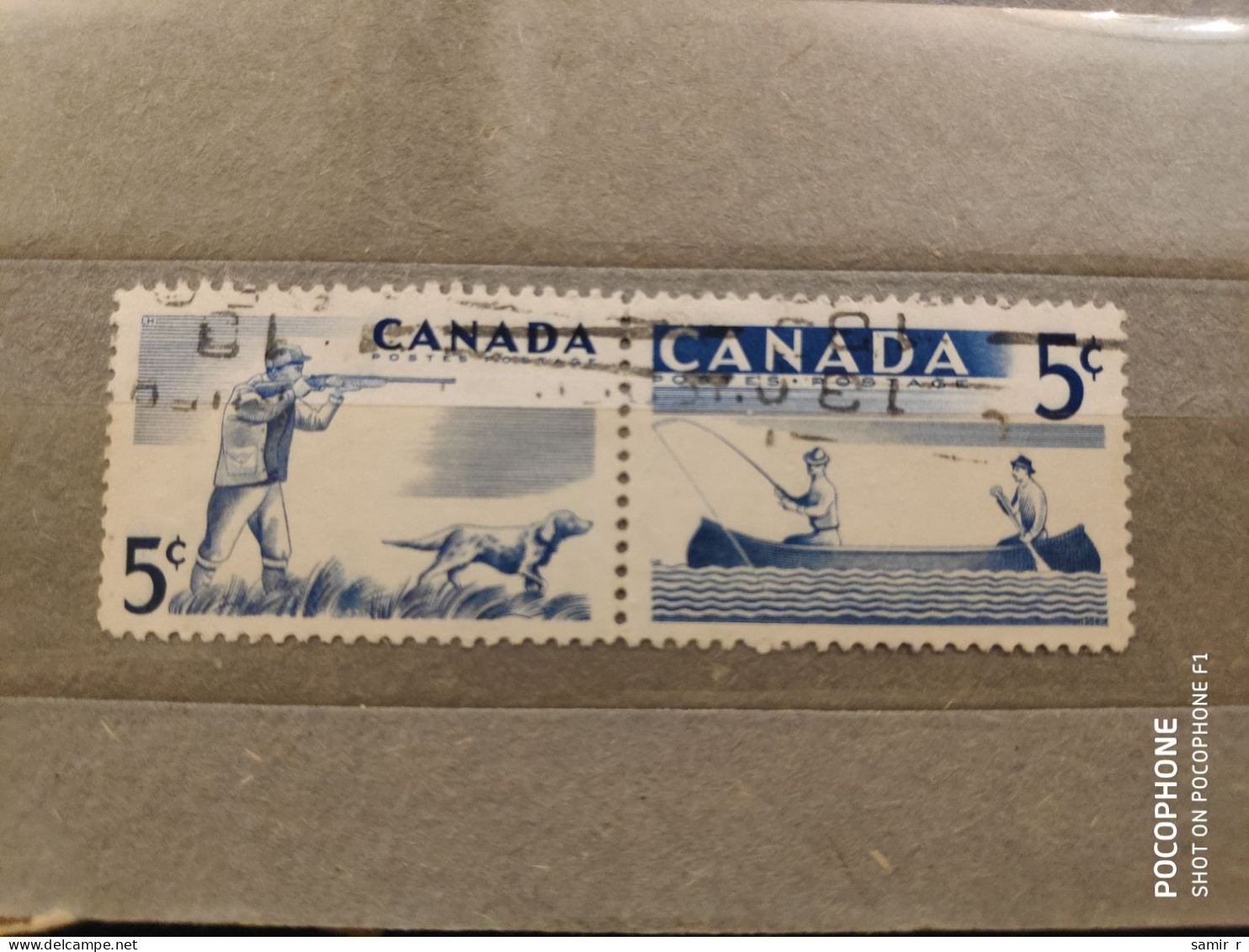 1957 Canada	Sport Fishing (F20) - Oblitérés