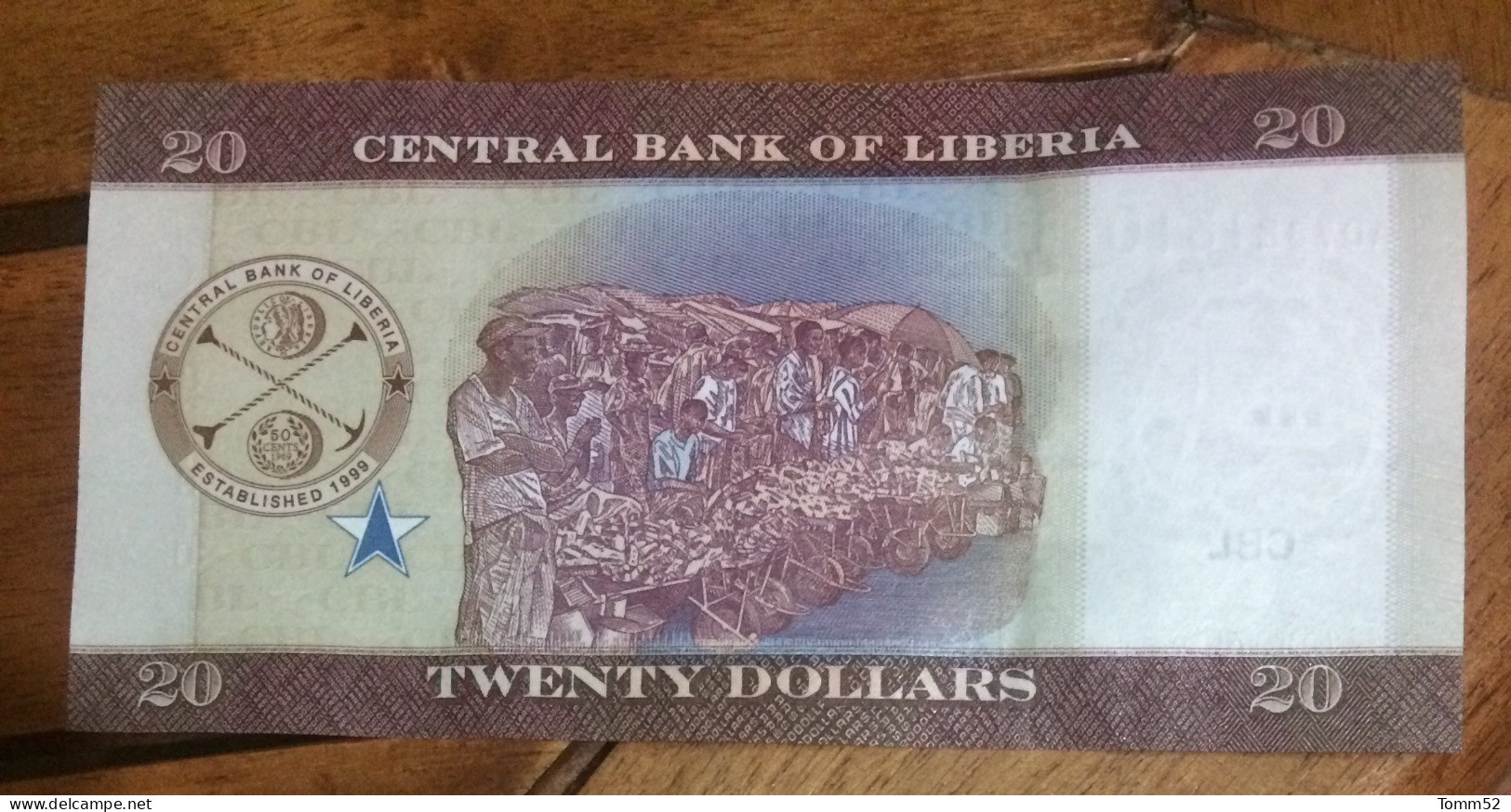 LIBERIA 20 Dolars UNC - Liberia