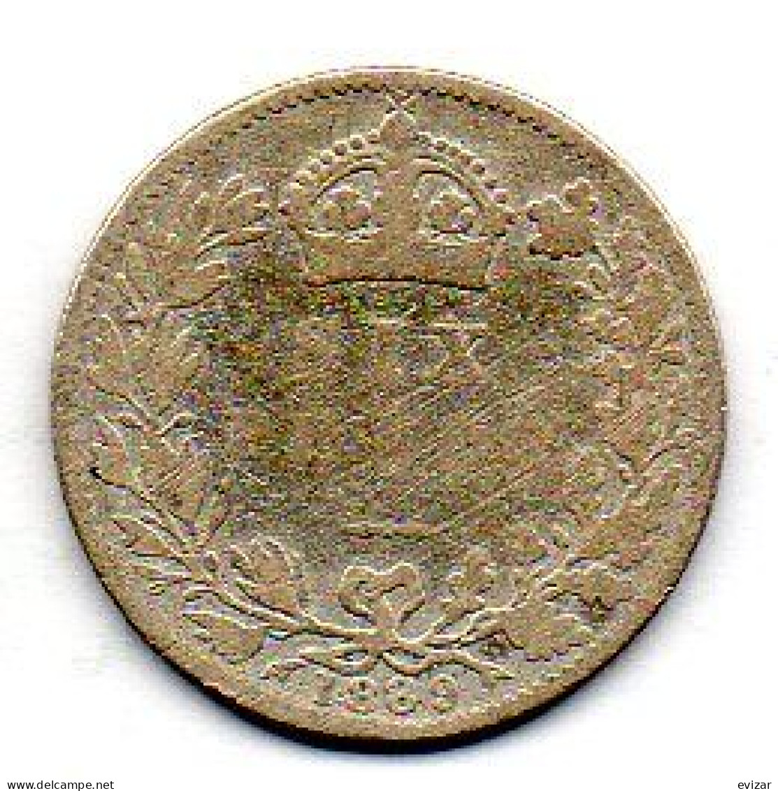GREAT BRITAIN - 6 Pence, Silver, Year 1889, KM # 760 - H. 6 Pence