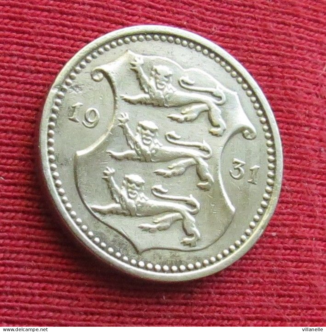 Estonia 10 Senti 1931  Estonie  W ºº - Estonie