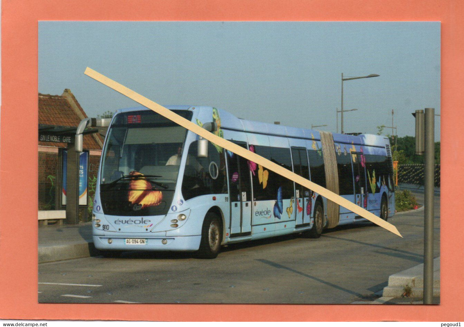 SIN-le-NOBLE  (NORD)  LE BUS-TRAMWAY  à La GARE  Achat Immédiat - Sin Le Noble