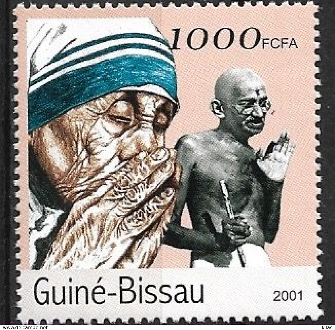 GUINEA - BISSAU 2001 Mother Teresa MNH - Mutter Teresa