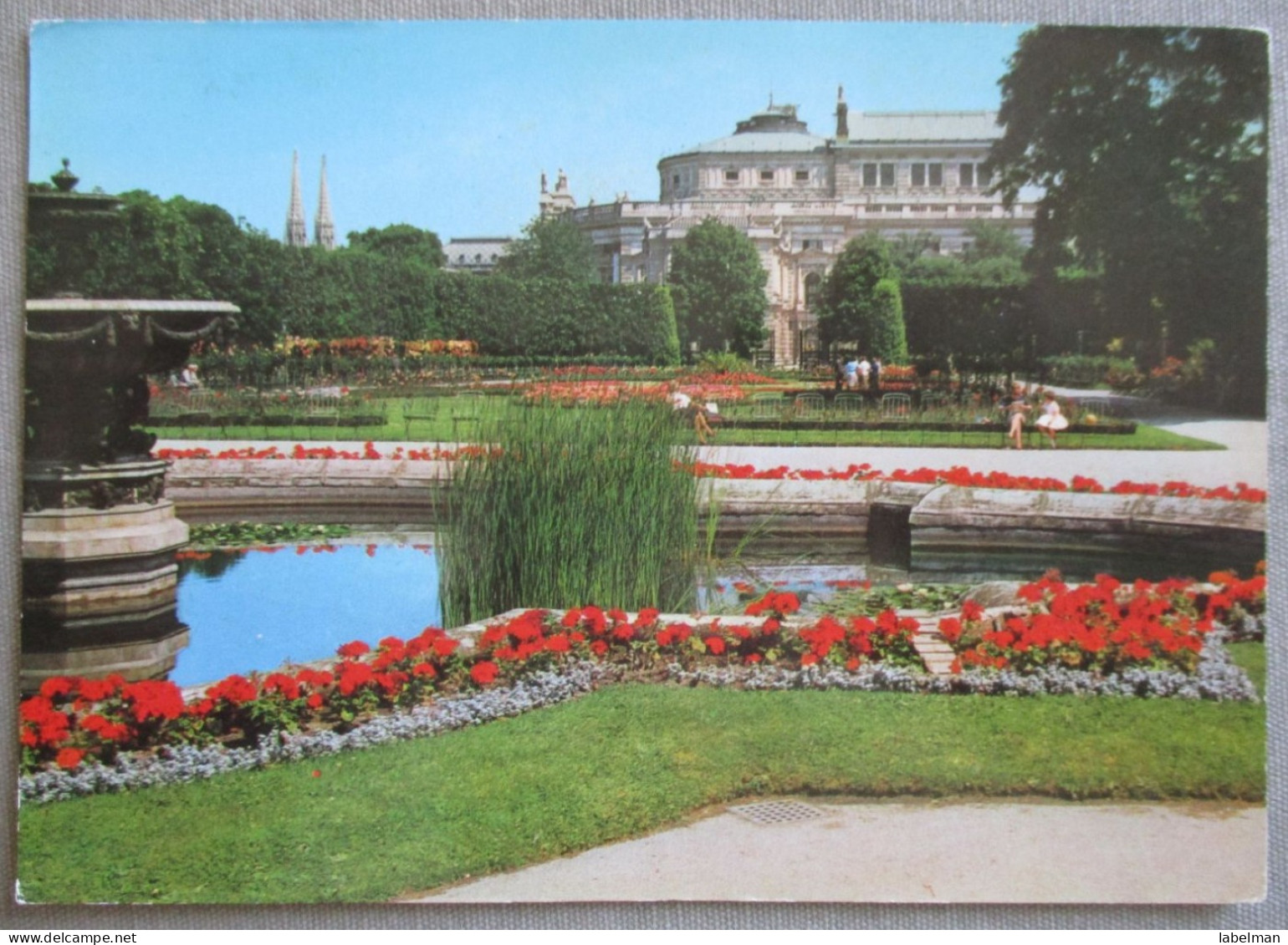 AUSTRIA WIEN VIENNA VIENNE PEOPLES GARDEN POSTCARD ANSICHTSKARTE CARTE POSTALE CARTOLINA PHOTO CARD POSTKARTE - Neukirchen Am Grossvenediger