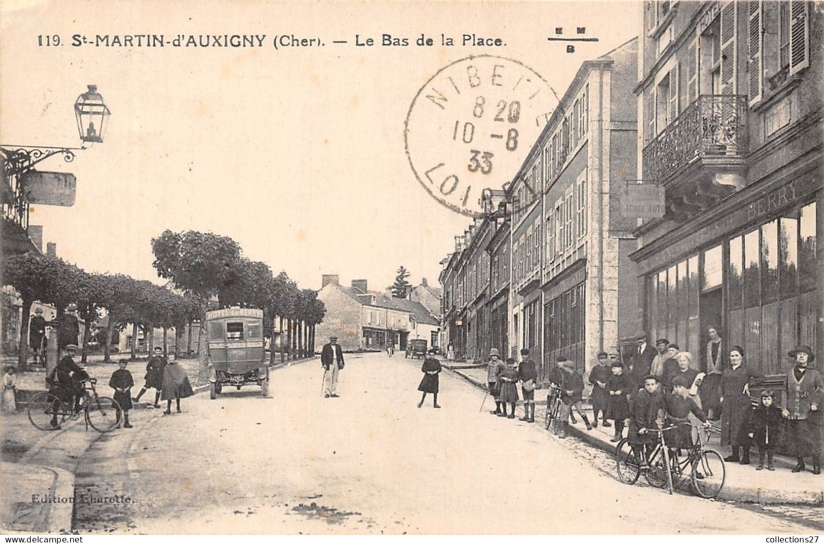 18-SAINT-MARTIN-D'AUXIGNY- LE BAS DE LA PLACE - Otros & Sin Clasificación