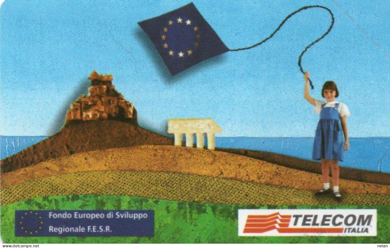 SCHEDA TELEFONICA  - ITALIA - TELECOM - NUOVA - FONDO EUROPEO DI SVILUPPO - Public Ordinary