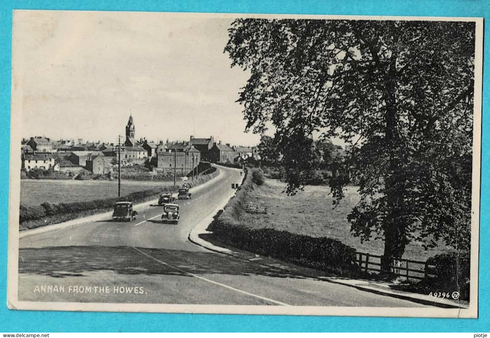 * Annan From The Howes - Dumfriesshire (United Kingdom - Scotland) * (A9396) Oldtimer Car, Voiture, Panorama, Old - Dumfriesshire