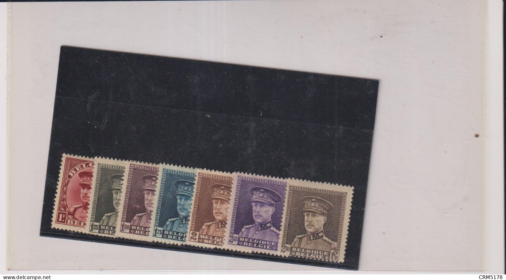 BELGIQUE- LOT TP N°317/322A  -385/389-X- DE B à TTB  -1931 - 1931-1934 Kepi