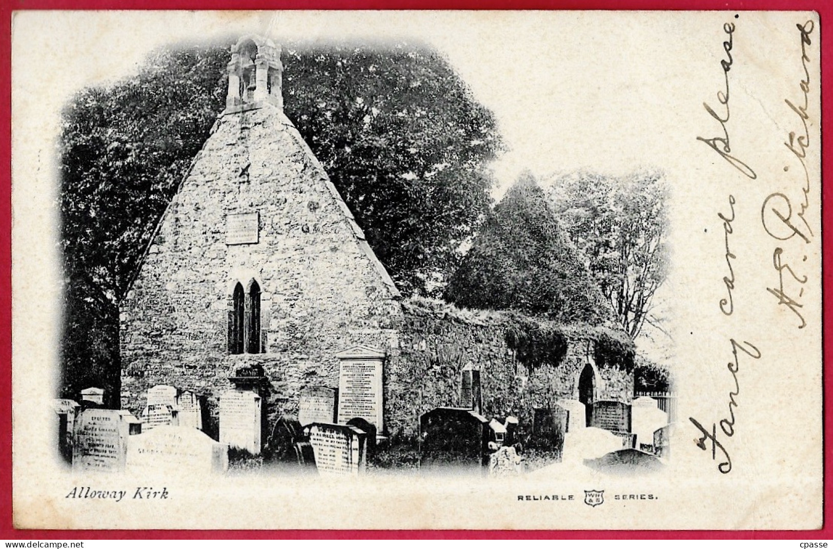 CPA Post Card Scotland - ALLOWAY KIRK - Ayrshire