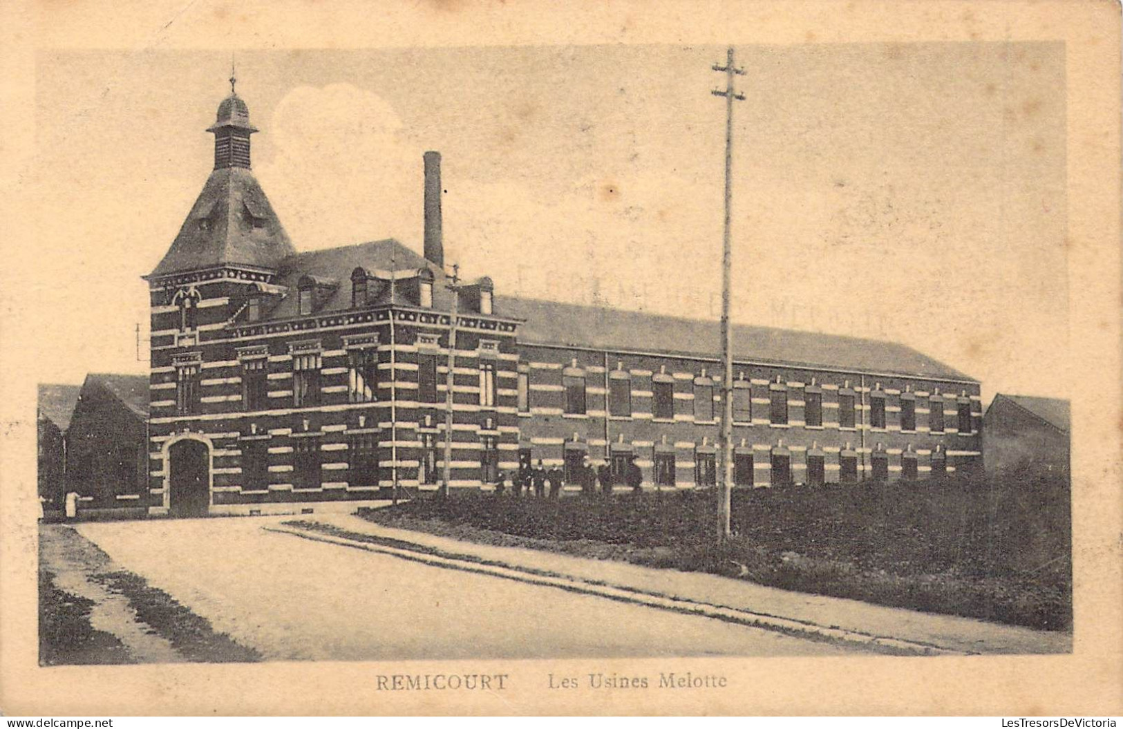 BELGIQUE - REMICOURT - Les Usines Mélotte - Edit Henry Kaquet - Carte Postale Ancienne - Remicourt